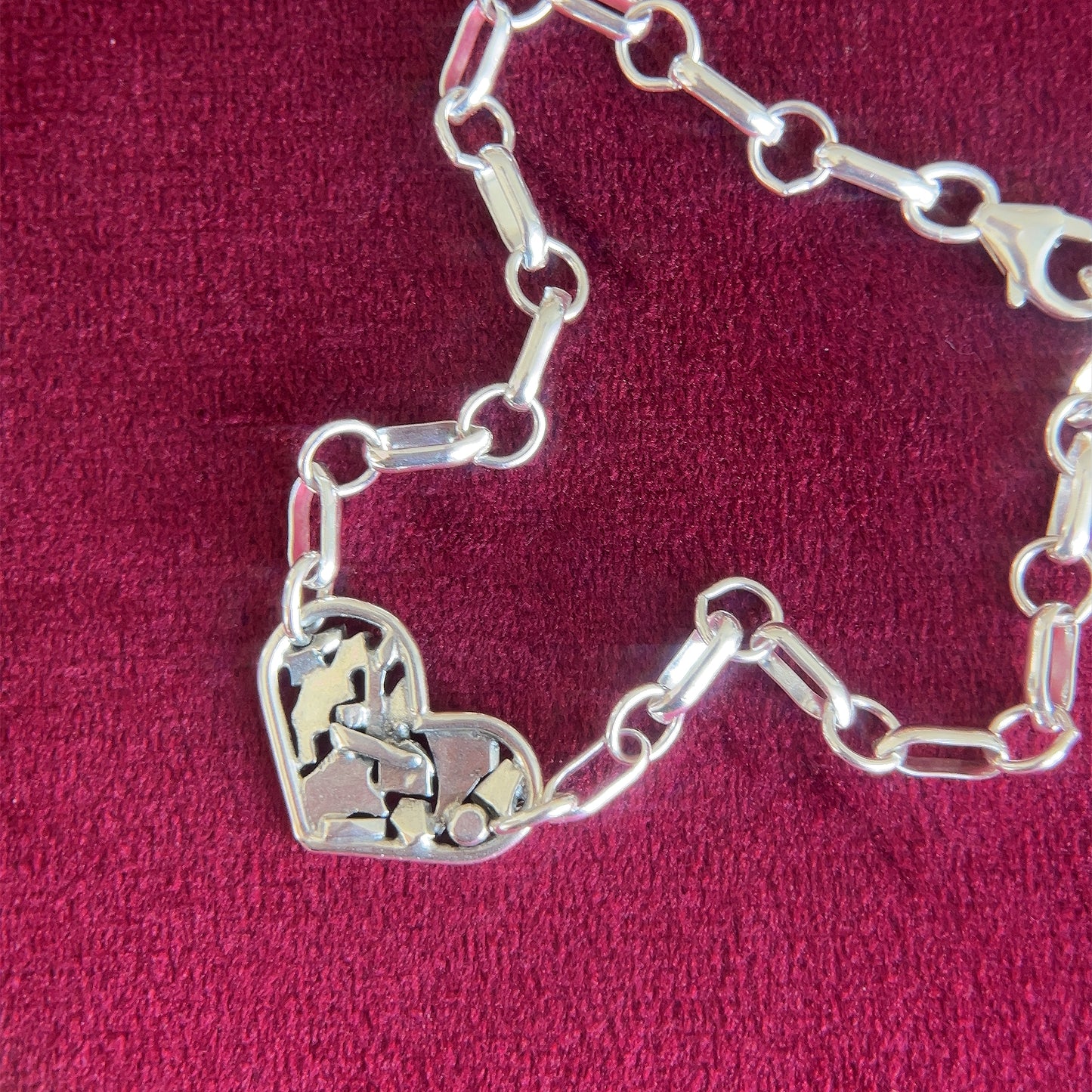 Pieces of My Heart Bracelet