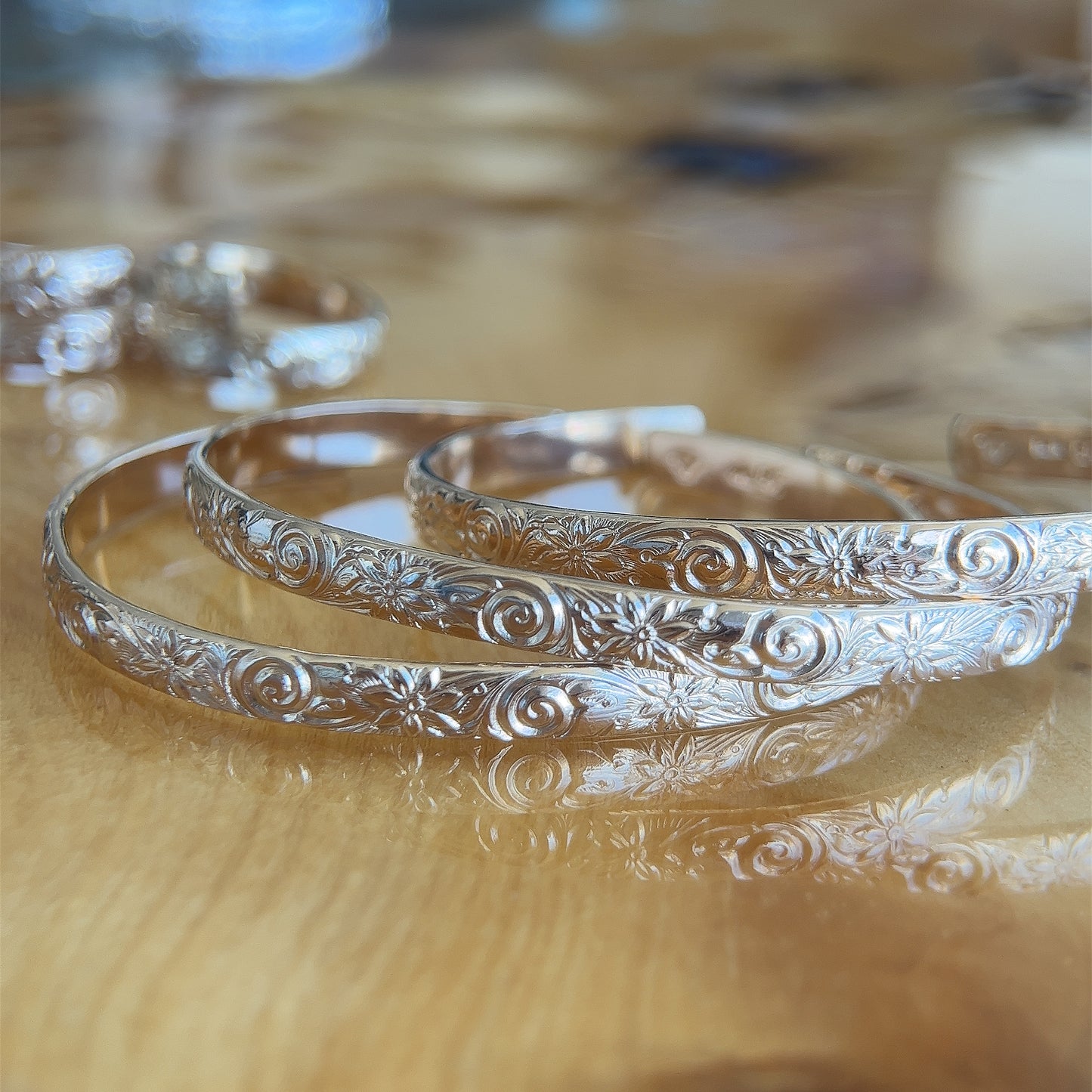 Flowered Bangle