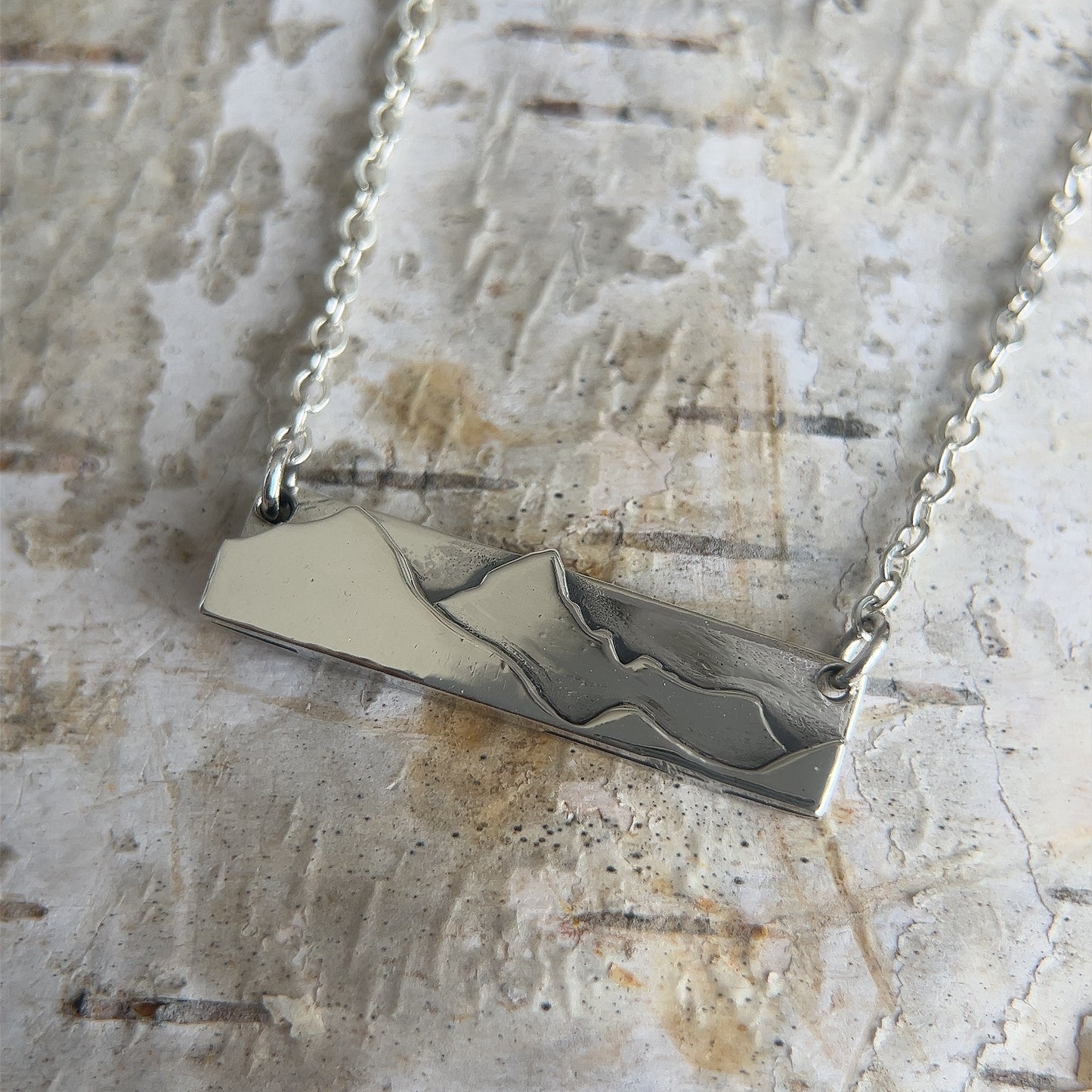 Mountain Range D Necklace