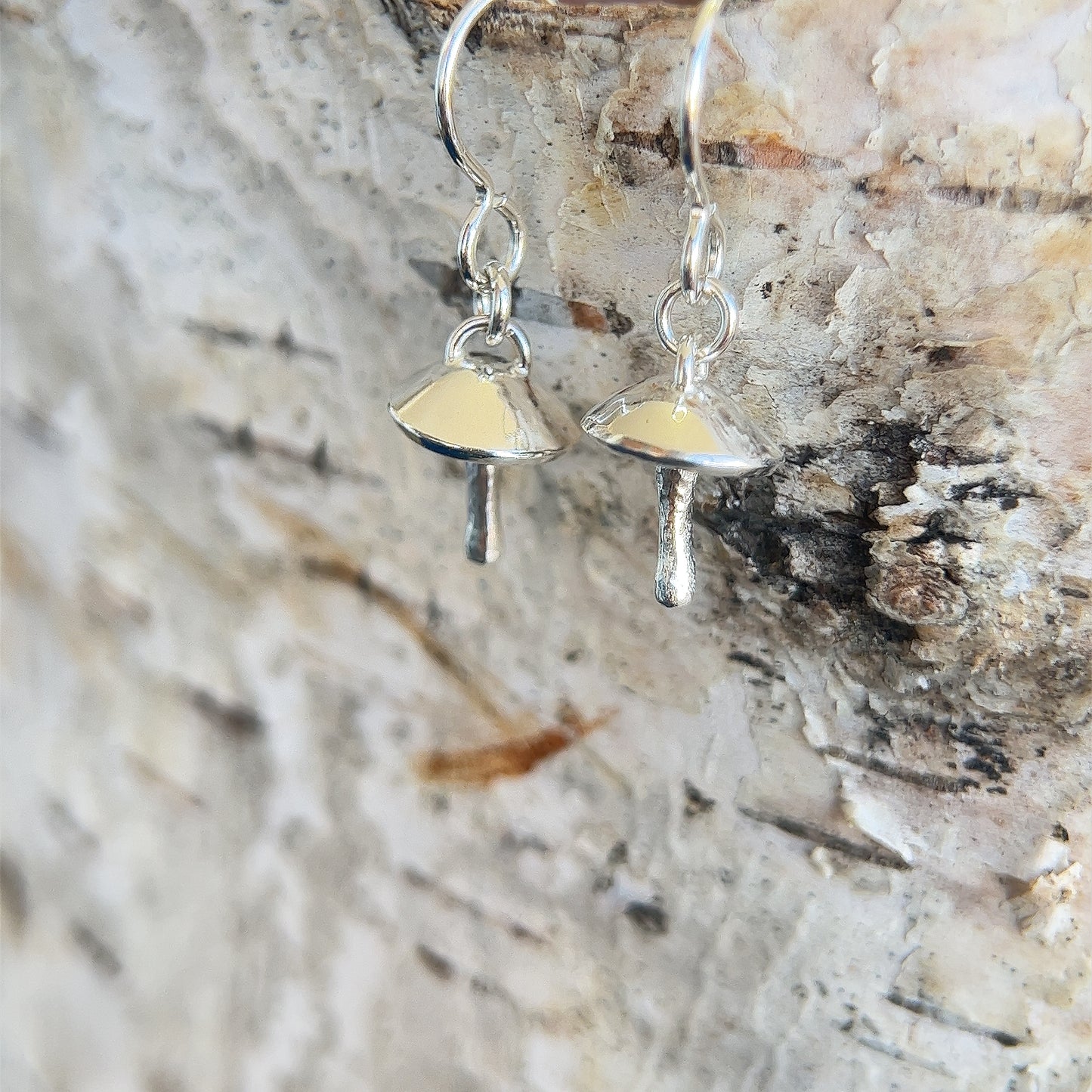 Simple Shroom Earrings