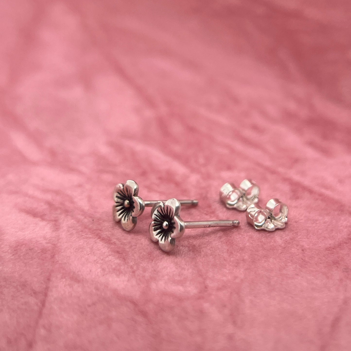 Cherry Blossom Stud Earrings