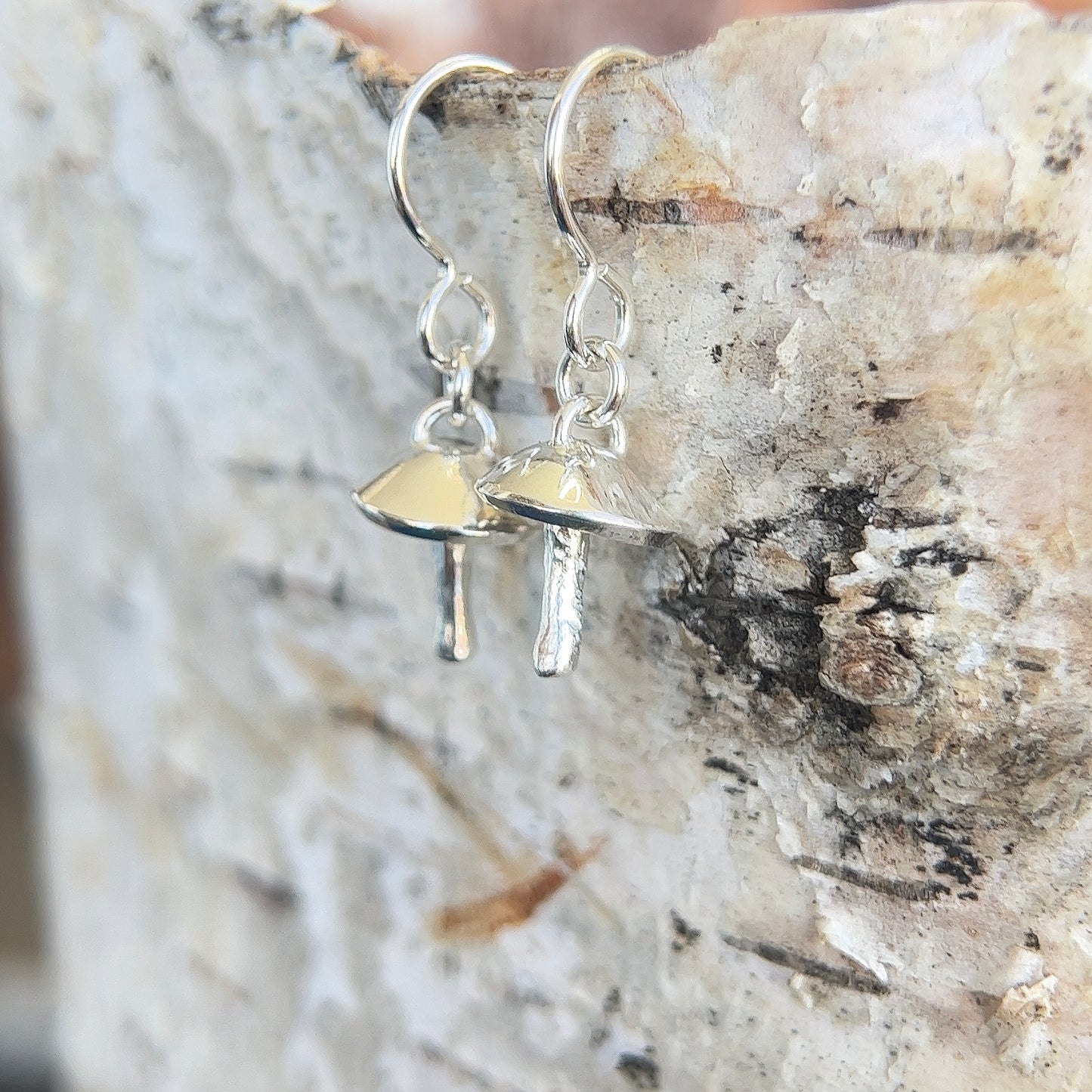 Simple Shroom Earrings