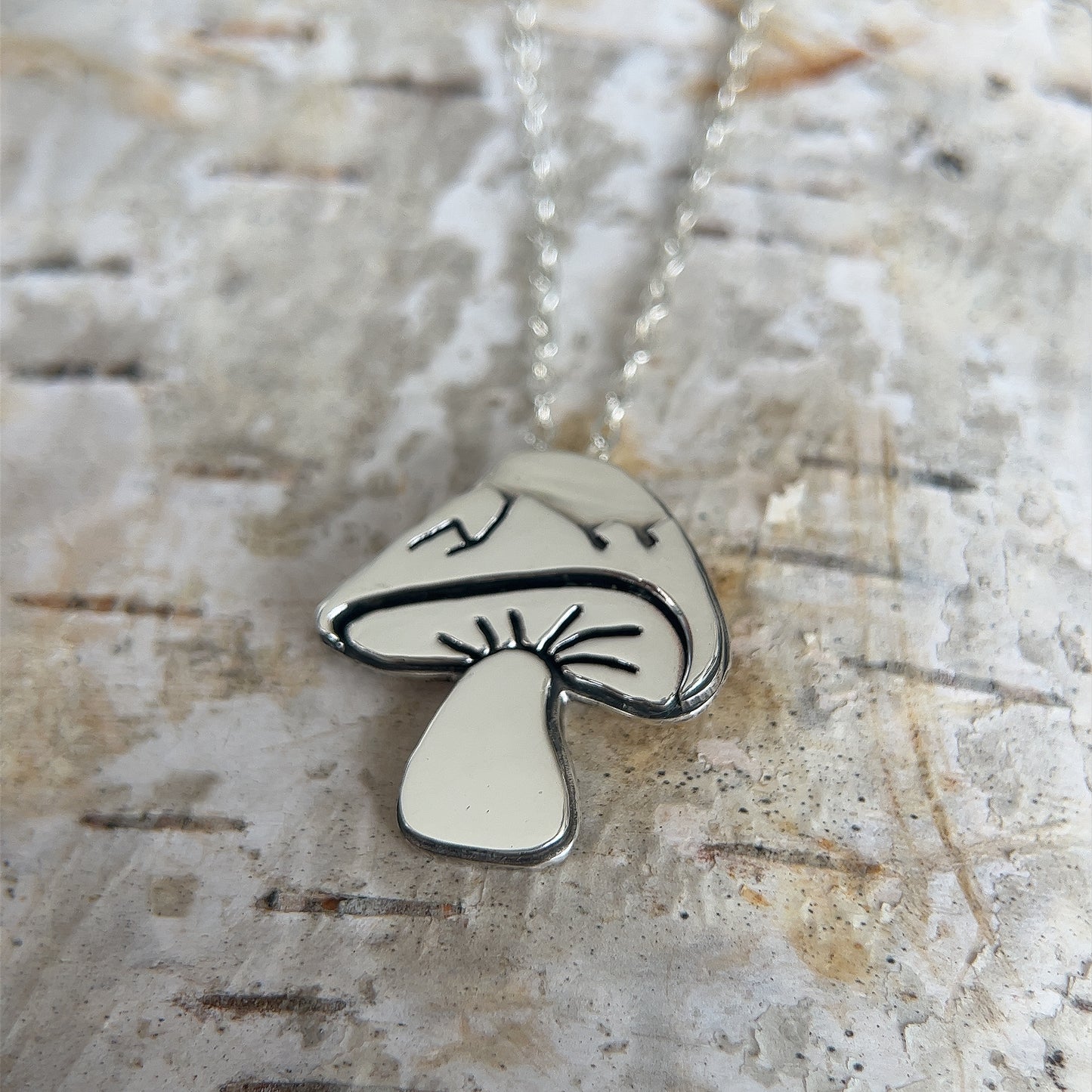 Mountain Mushroom Pendant