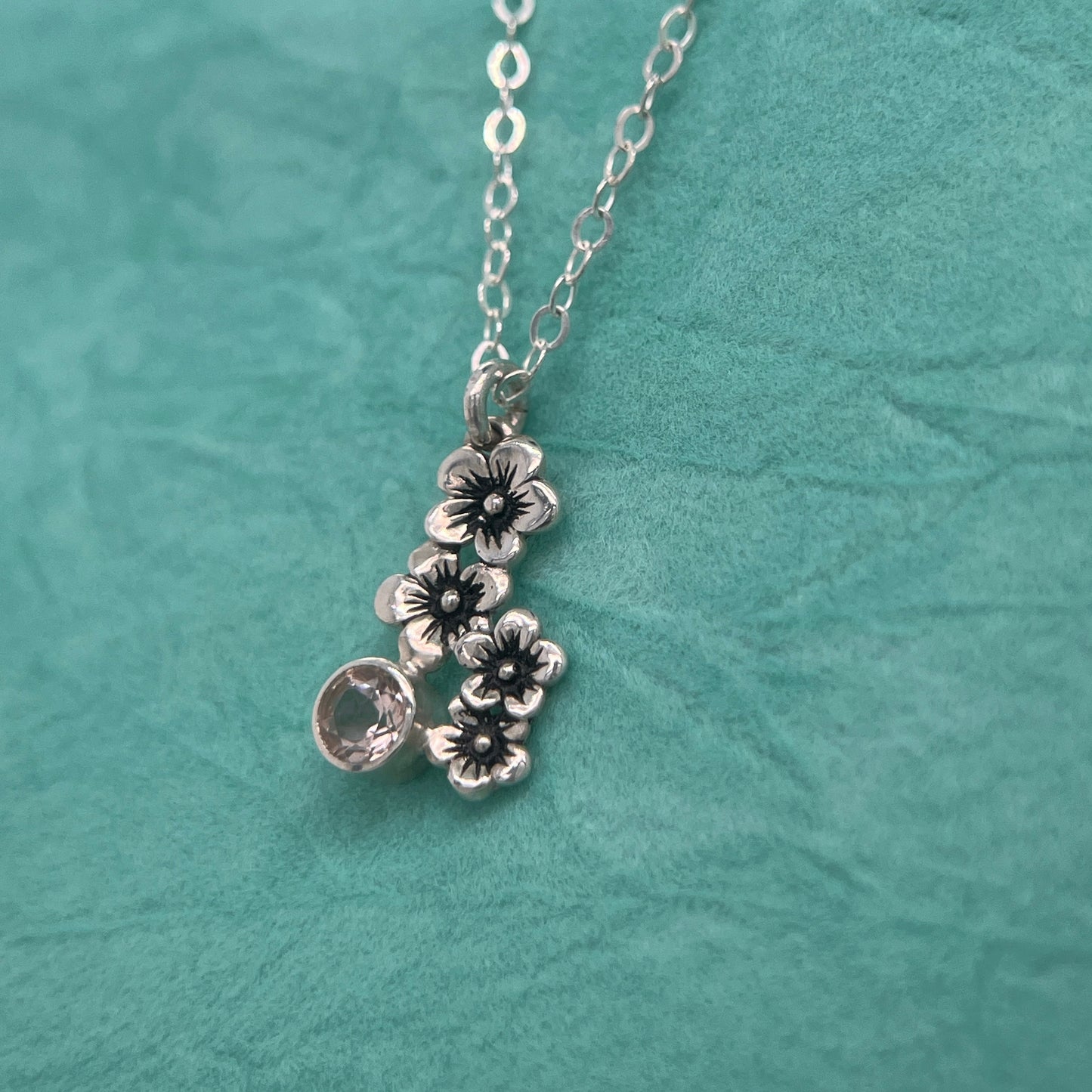 Cherry Blossom Drop Necklace