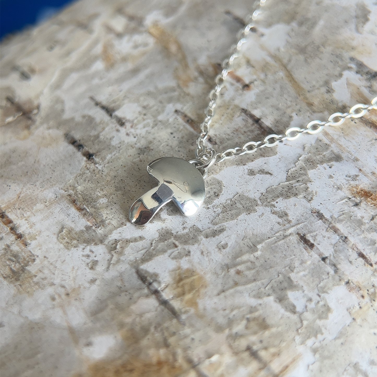 Micro Mushroom Necklace