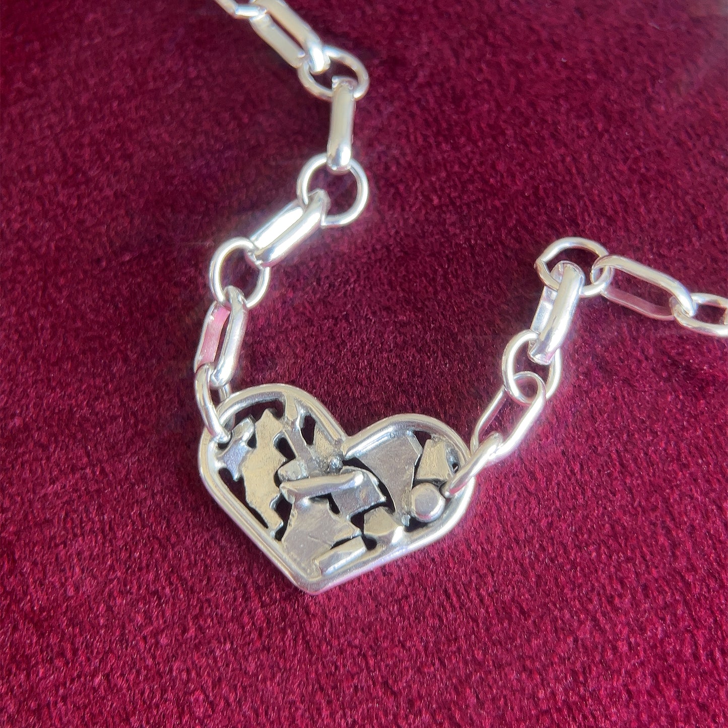 Pieces of My Heart Bracelet