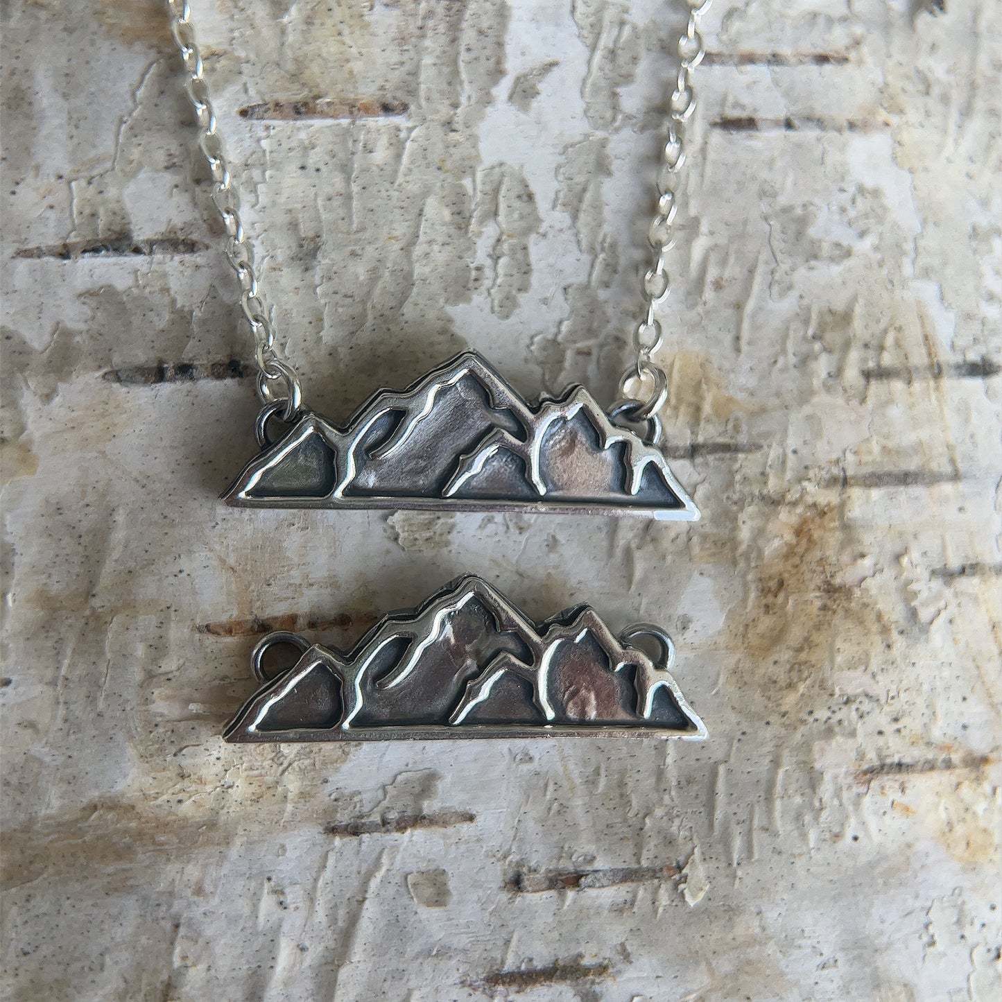 Mountain Range Outline Necklace