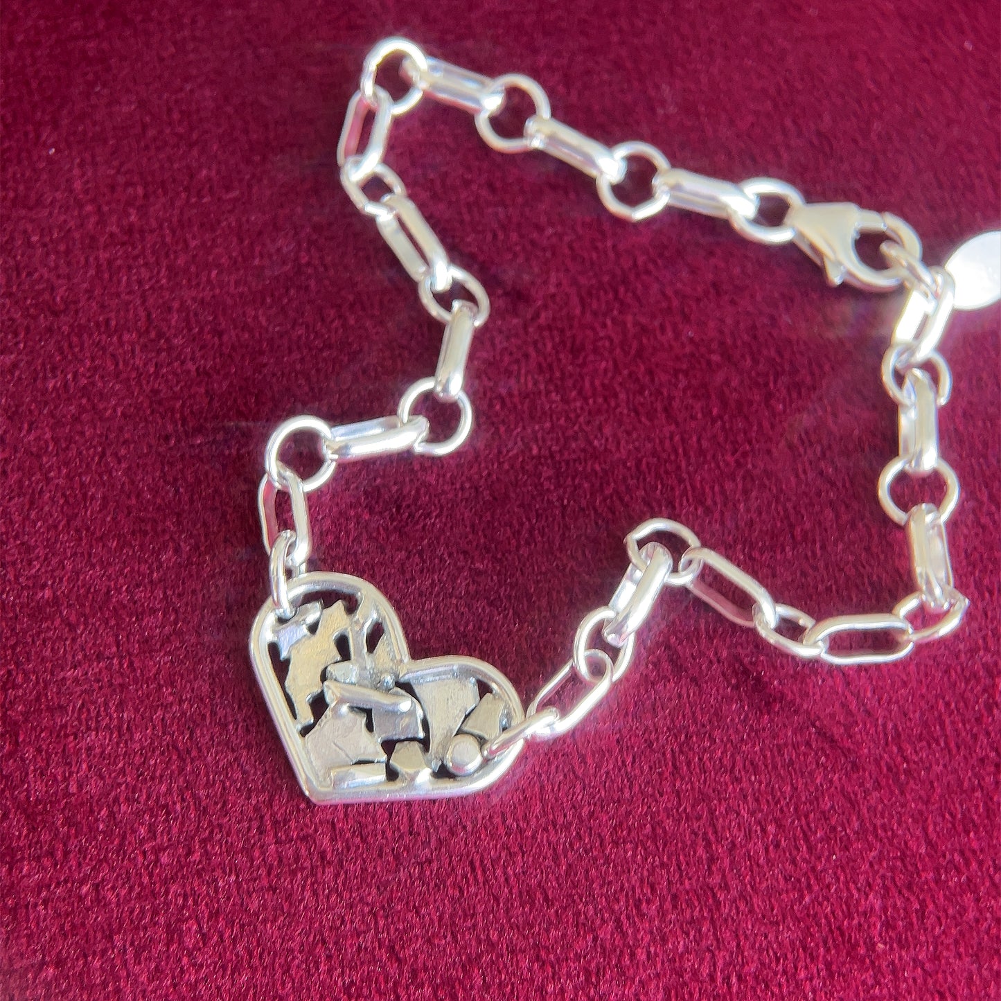 Pieces of My Heart Bracelet