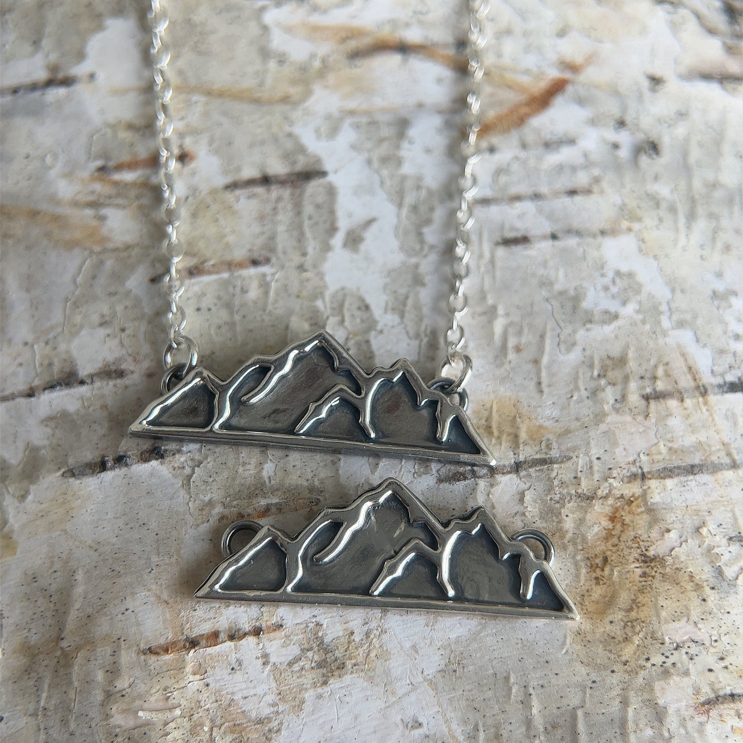 Mountain Range Outline Necklace