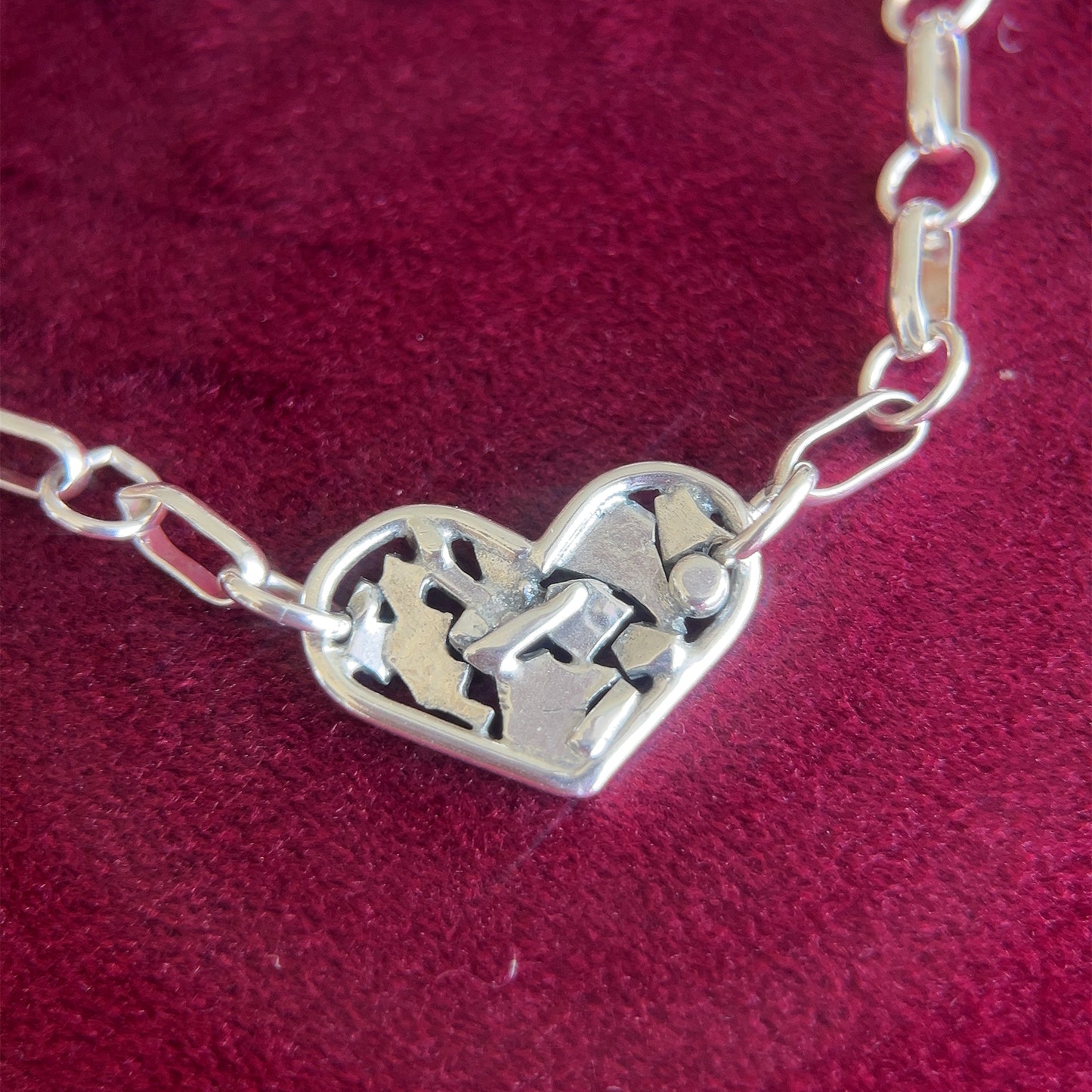 Pieces of My Heart Bracelet