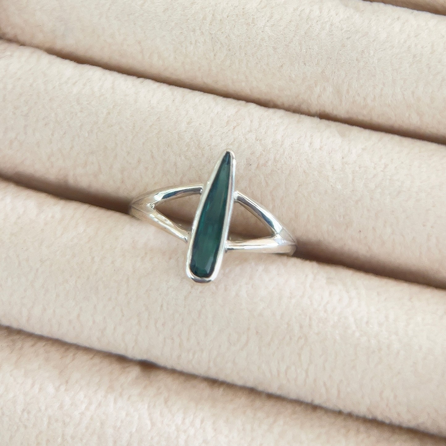 Tourmaline Raindrop Ring