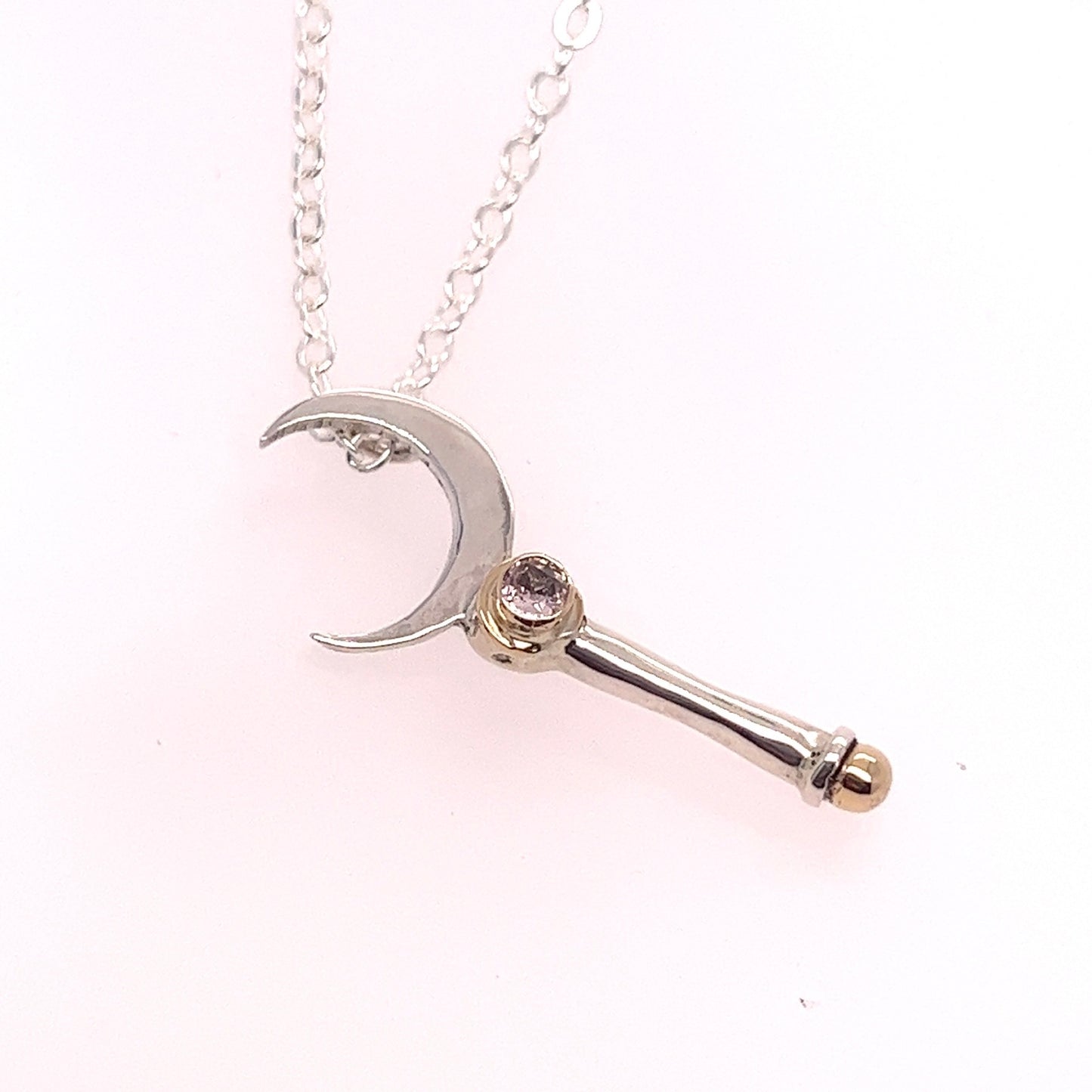 Moon Stick Necklace