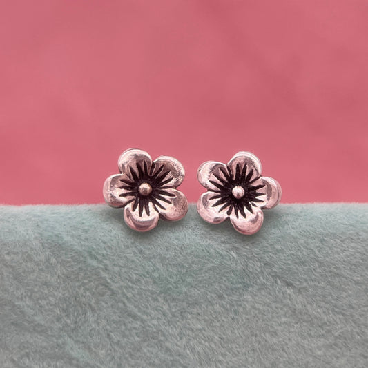 Cherry Blossom Stud Earrings