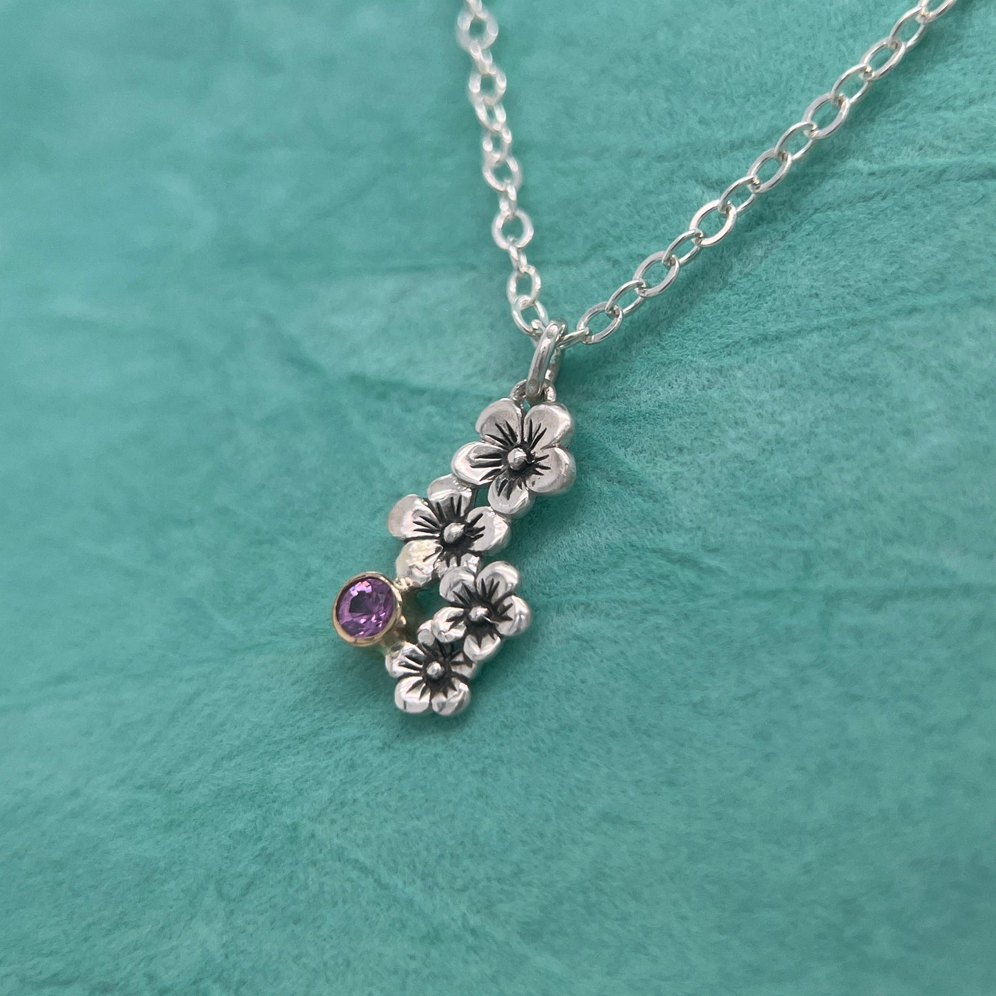 Cherry Blossom Drop Necklace