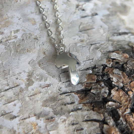 Micro Mushroom Necklace