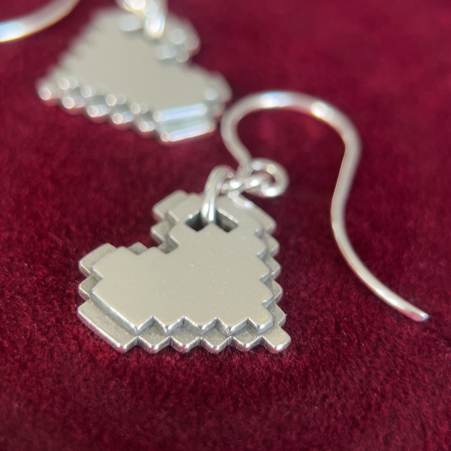 Pixel Pulse Earrings