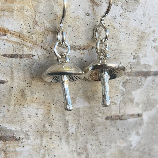 Simple Shroom Earrings