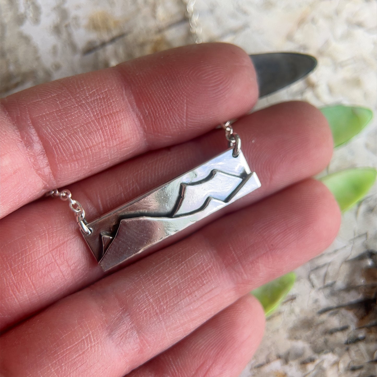Mountain Range B Necklace