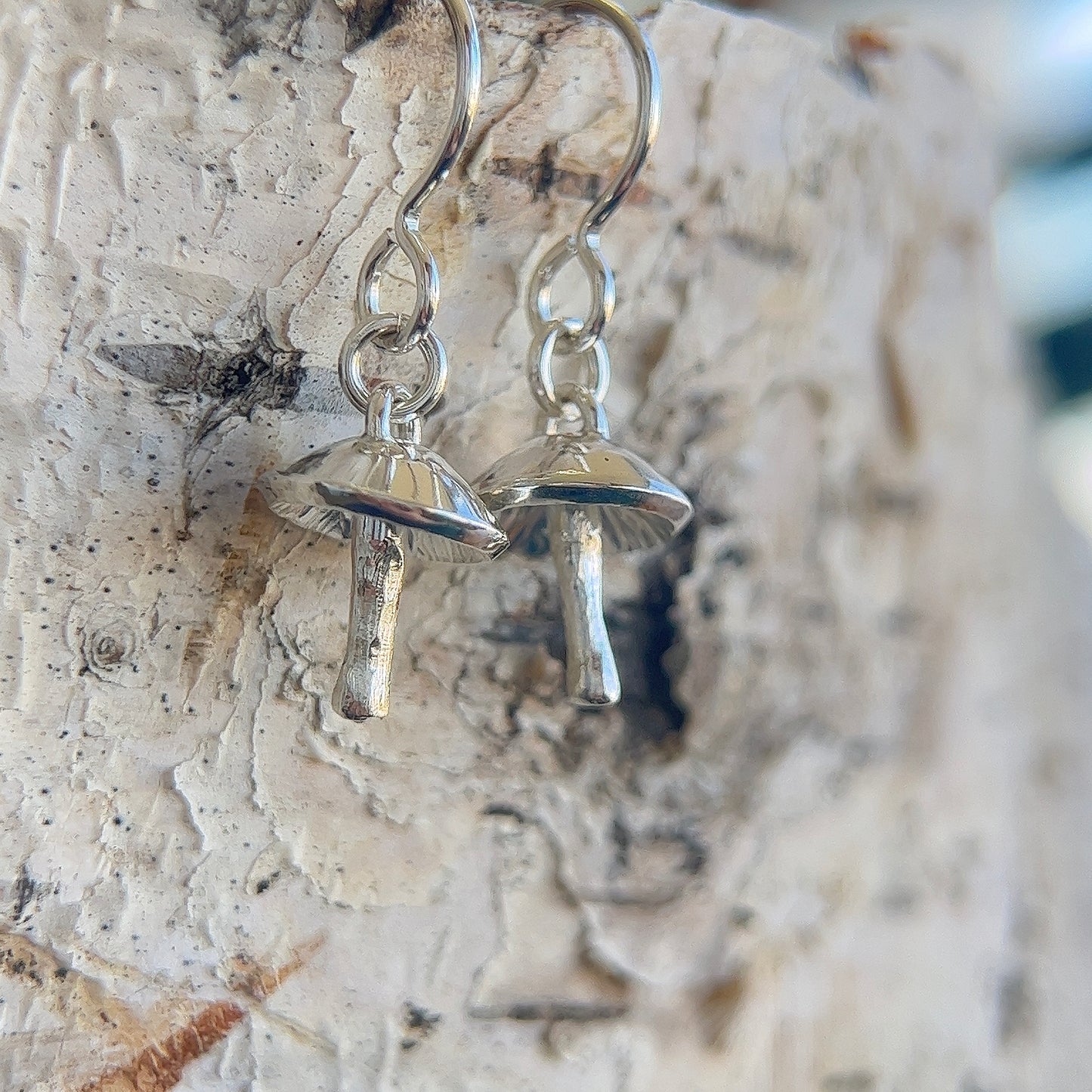 Simple Shroom Earrings