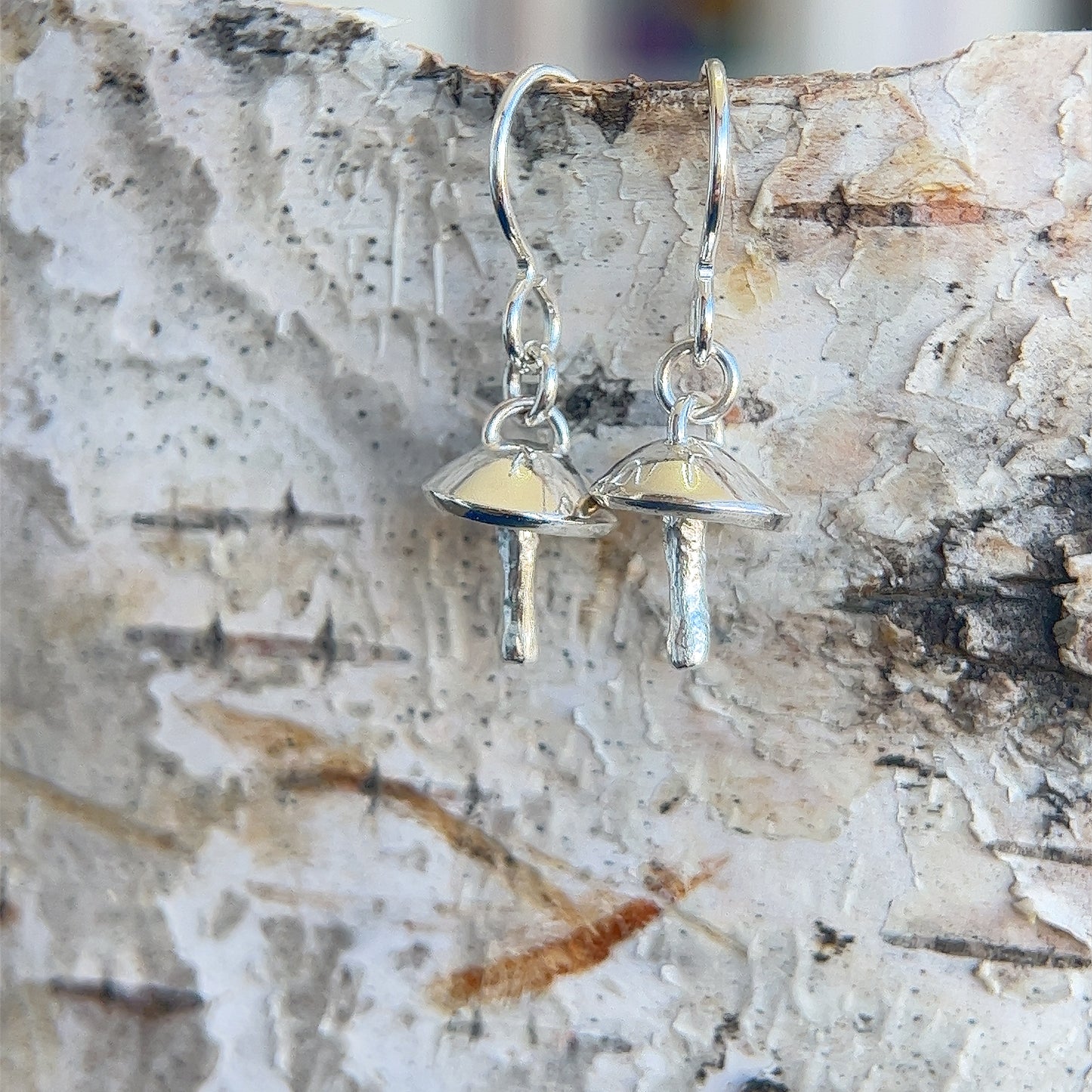 Simple Shroom Earrings