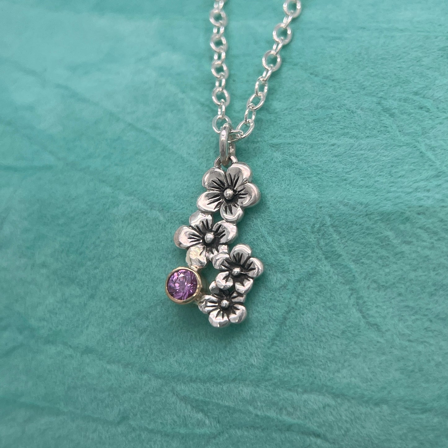 Cherry Blossom Drop Necklace