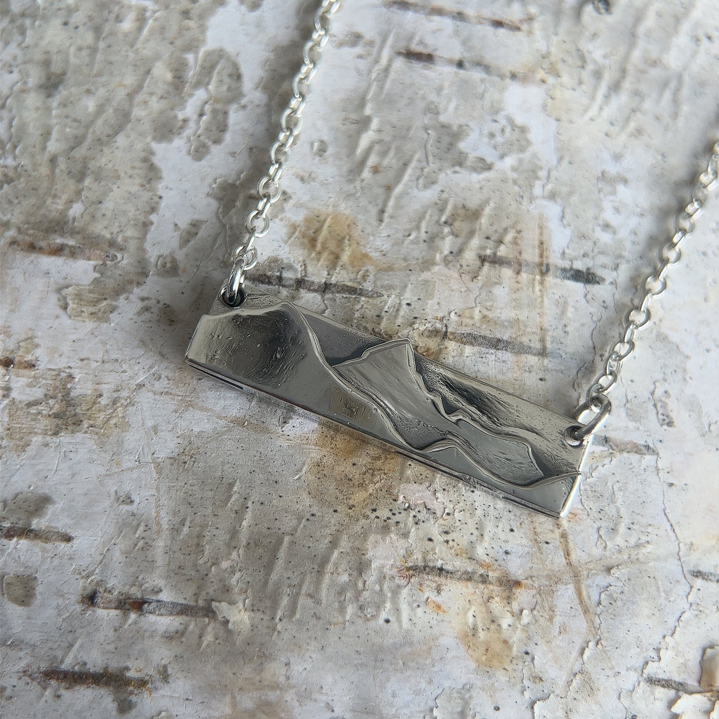 Mountain Range D Necklace