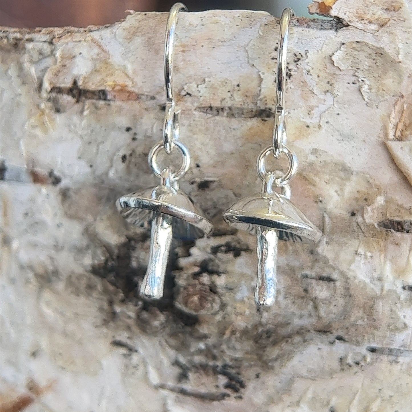 Simple Shroom Earrings