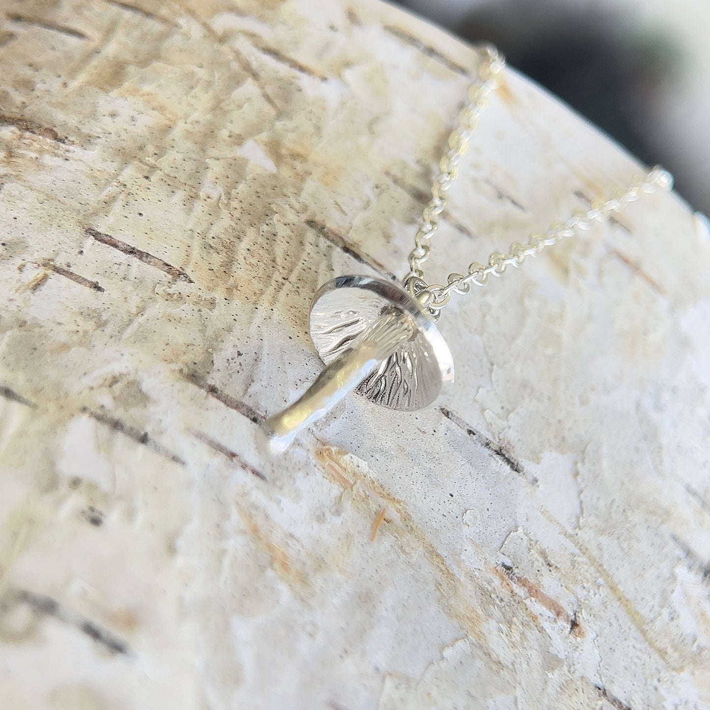 Simple Shroom Neckace