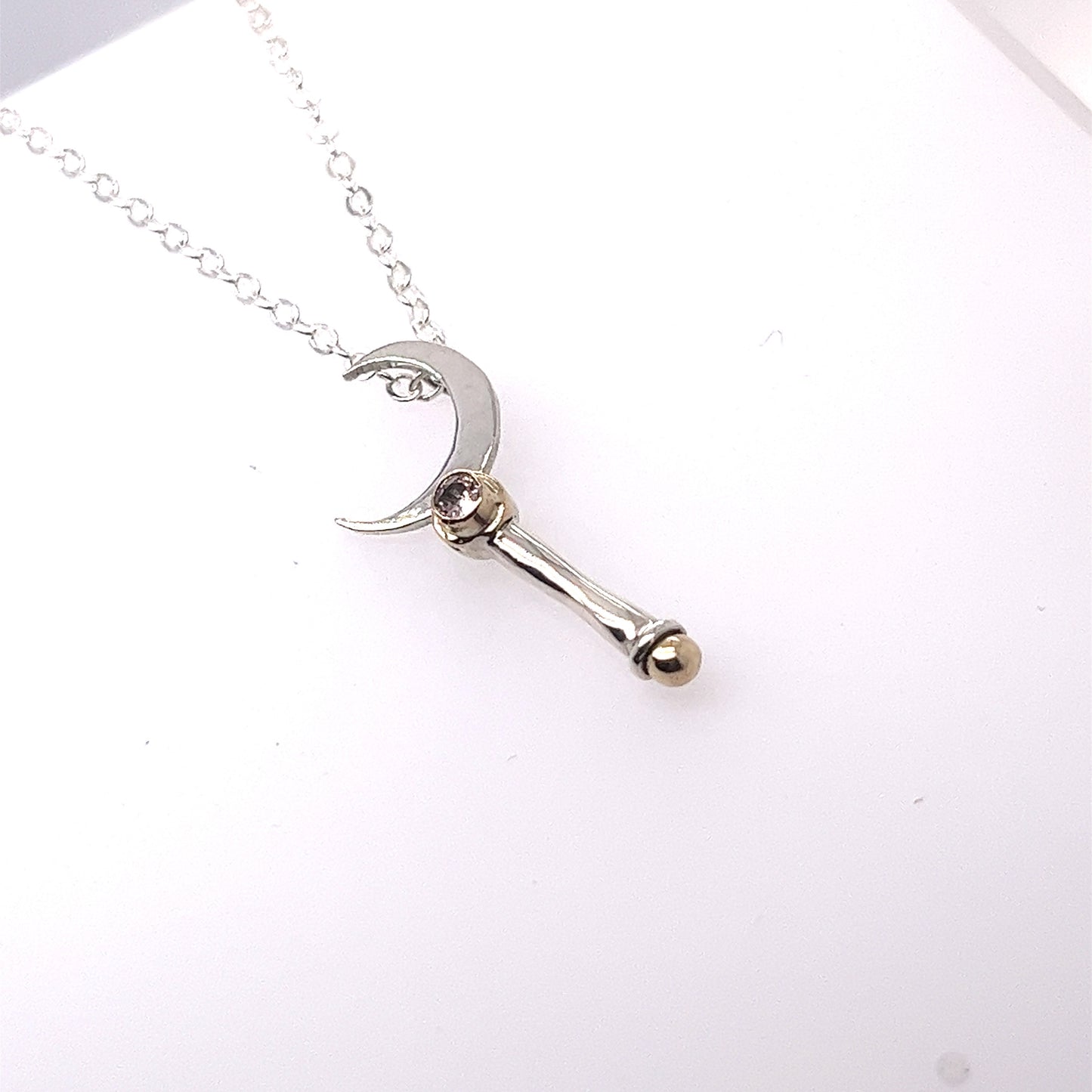 Moon Stick Necklace