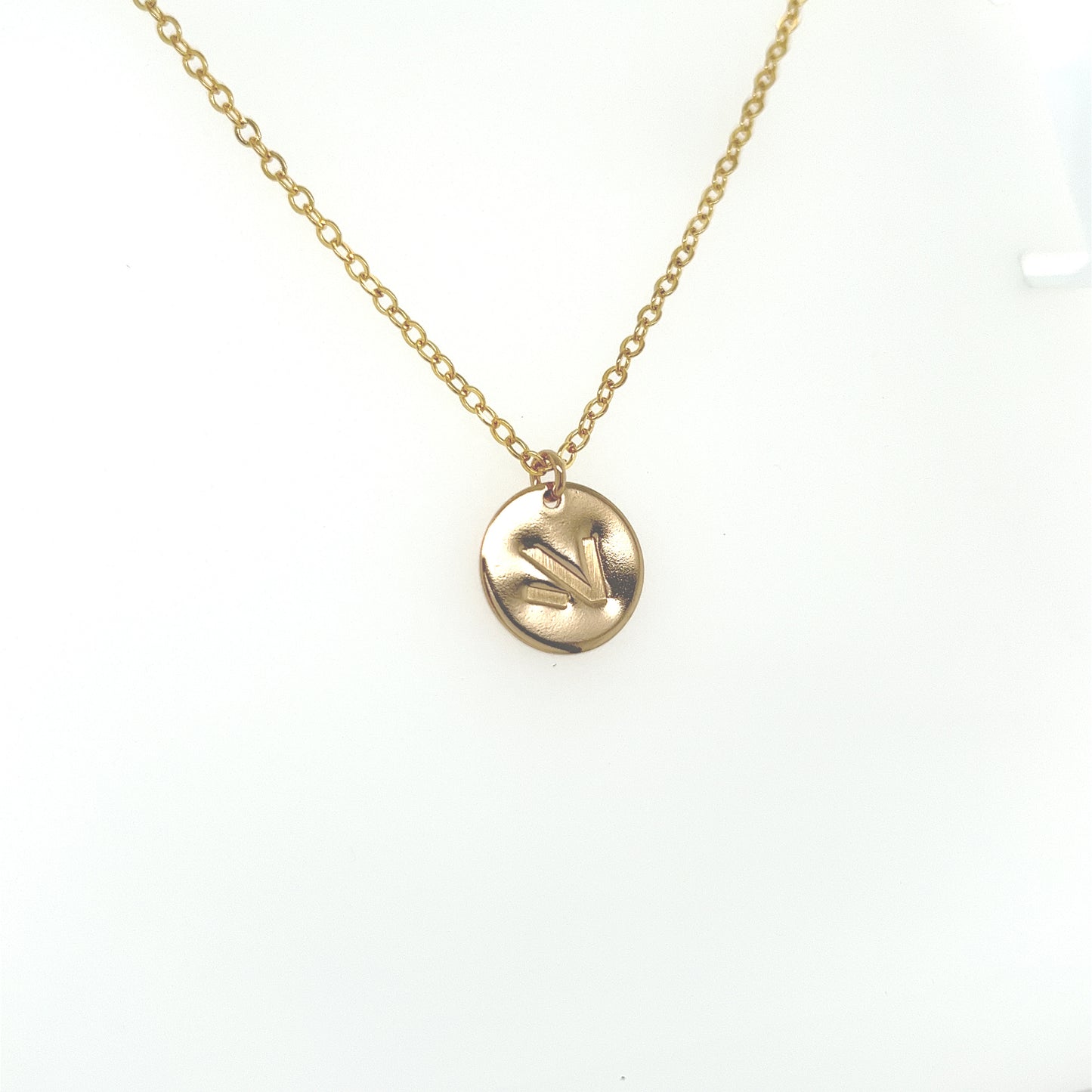 14k Gold Filled Aurebesh Microtag Necklace