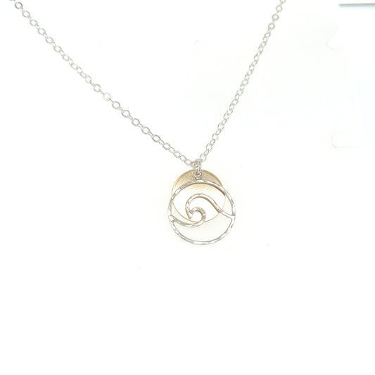 Golden Wave Necklace