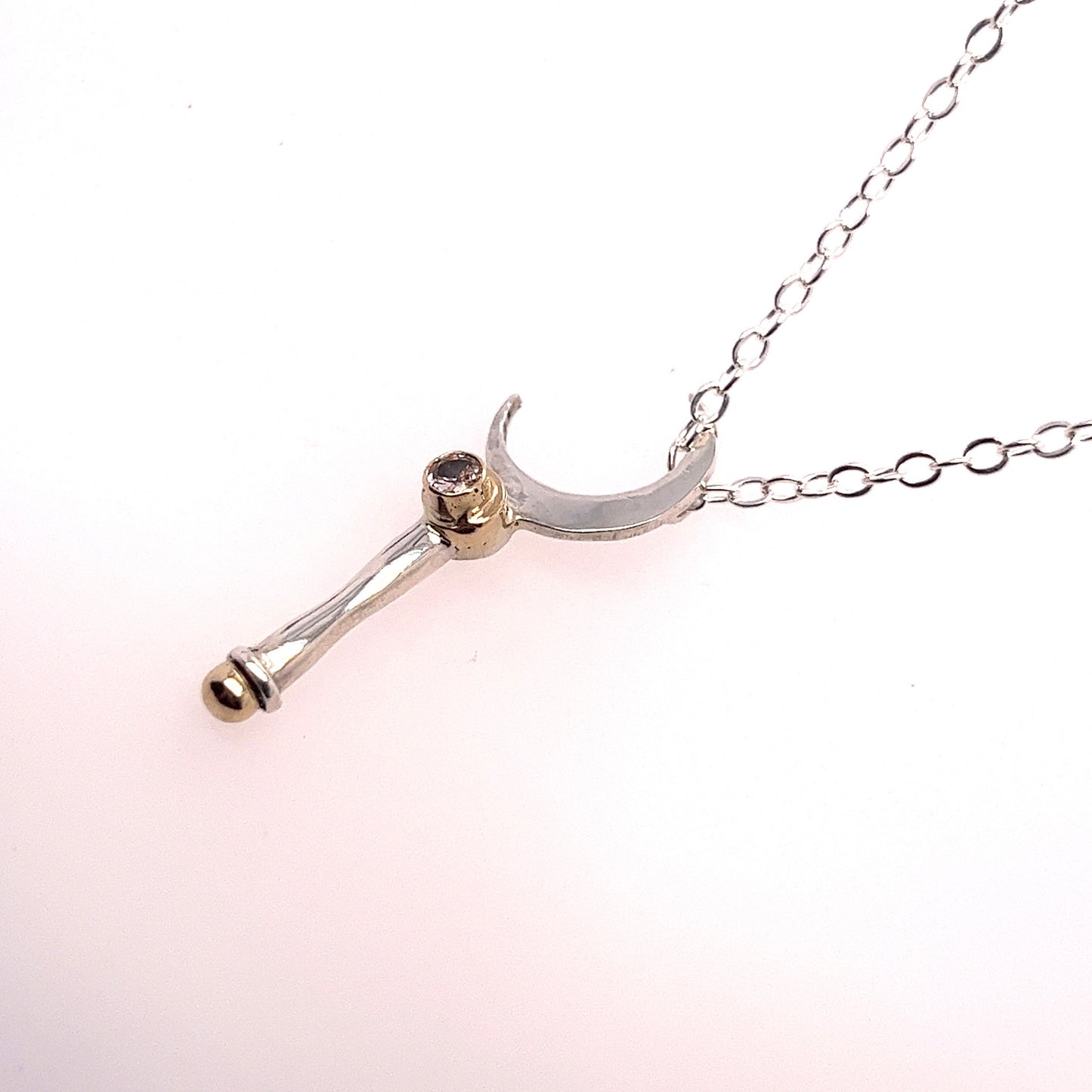 Moon Stick Necklace